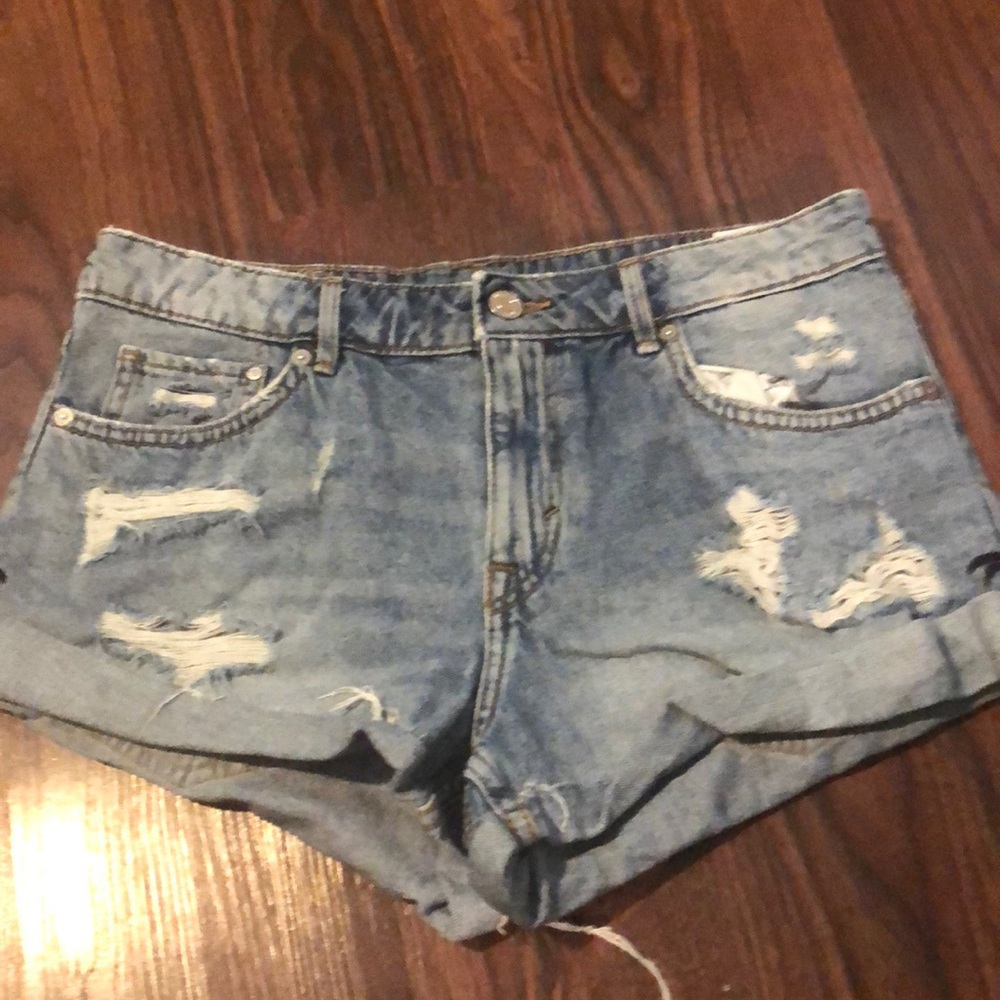 American eagle jean shorts